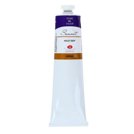 Oil paint in a tube 120 ml, ZHK "Sonnet", purple dark, 2605606-1