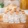 A set of glass jars for spices with a cork lid "Parfa", 40 ml, 4 × 6.6 cm, 12 pcs