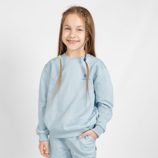 Svitshot for girls One Love Light, height 146 cm, light blue color