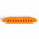 Music Life's Harry, Diatonic, 10 holes, C-Major, with a case, orange