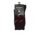 Men's cotton socks diwari happy "lizards", size 27, color black