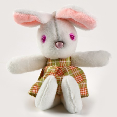Training cards with a soft toy "Bunny"-2