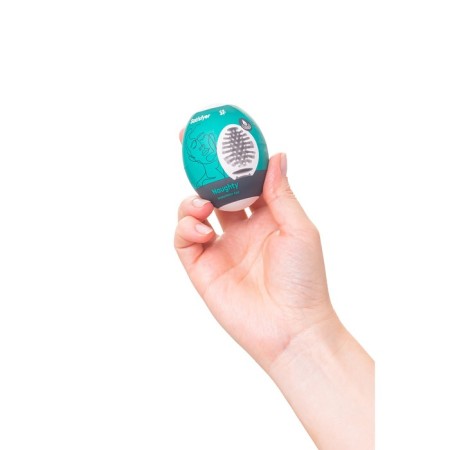 Unrealistic masturbator Satiffyer Egg Single (Naughty), TPE, Green color-3