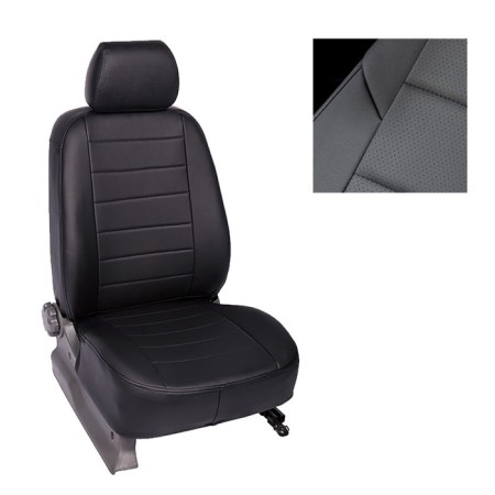 A set of eco-leather covers on a/m Mazda CX-5 2012-2017, Drive Direct rear back 40/60