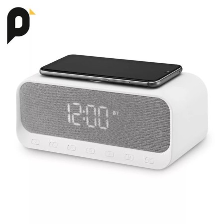 KITFORT-BUDING KT-3702, electronic, wireless charging, column, from battery, white