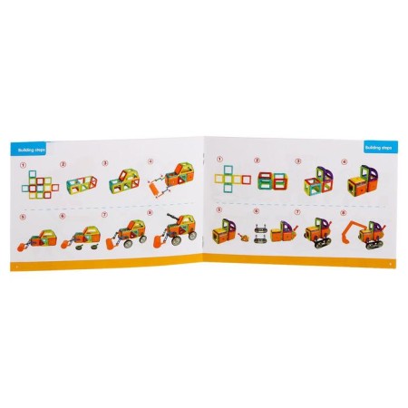 Magnetic designer "Magic Magnet", 162 details-4