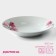 Plate ceramic deep shade "Sakura", 600 ml, d = 20.5 cm, white color