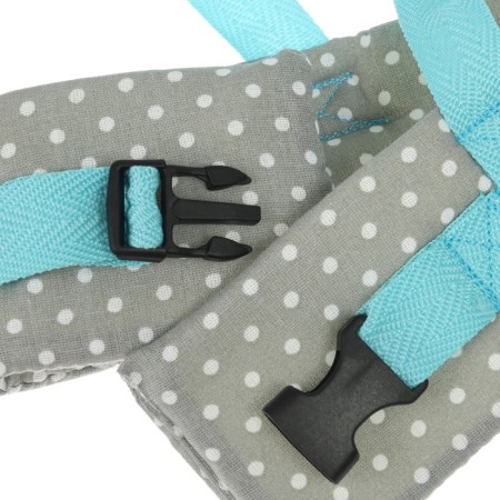 Reins children №1, gray peas, gray color-5