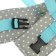 Reins children №1, gray peas, gray color