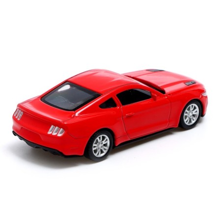 Metal Sport machine, inertial, scale 1:43, red color-2