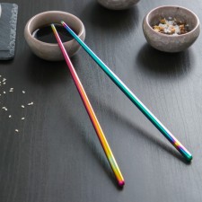 Bacchette sushi sticks, length 21 cm, chameleon color