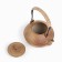 Handmade kettle for tea ceremony with a tea stove, 300 ml