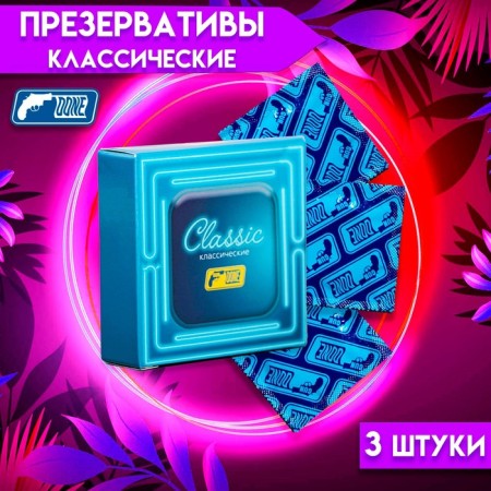 Classic condoms, 3 pcs