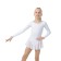A swimsuit for gymnastics and dancing Grace Dance, p. 30, white color
