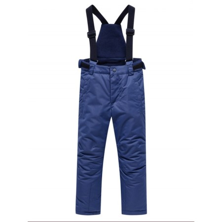 Ski pants for a boy, height 110 cm, dark blue color
