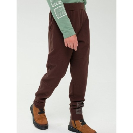 Pants for boys, height 158 ​​cm, chocolate color