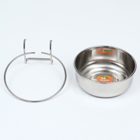 Metal bowl with a mount of 900 ml-2
