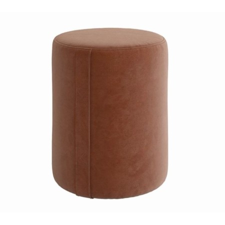 Roni Pouf 2, 350 x 350 x 455, peach (velor)