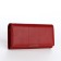 Women's wallet on magnet, red color