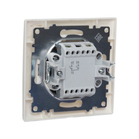 Luazon Lighting "Antei" switch, 10 A, 2 keys, hidden, white-2