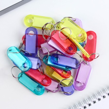Key keychain, “Animals” set 24 pcs, 3.5 x 8 cm-9