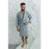 Tainted male bathrobe, size 48, mint color