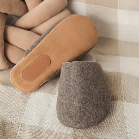 Male slippers, eco size 44-45, brown color-7