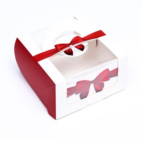 Bearbox under the Bento-Port with the Red Banting window, 14 x 14 x 8 cm-1