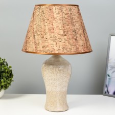 Emibel table lamp E27 40W Beige 29.5x29.5x46 cm Risalux
