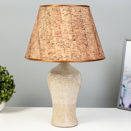 Emibel table lamp E27 40W Beige 29.5x29.5x46 cm Risalux