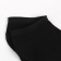 Male socks shortened, black color, size 27
