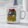 Porcelain mug "Lesovichok", 200 ml, D = 7.3 cm, Mix drawing