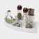 Speaker for spices 3 tiers Griten, angular, 30 × 30 × 8.7 cm, white color