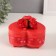 Musical mechanical "Tender roses" Red Casket 12x13.5x10.5 cm