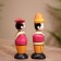 Souvenir "couple" wood (set 2 pcs) 17 cm