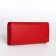 Women's wallet on magnet, red color
