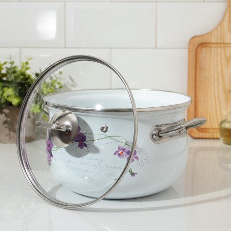 Poster "Lilac", 4 l, glass cover-1