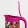 Jug “sweet taste”, glass, 1.5 l, with a pink lid