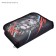 Penal 3 sections, tab inside, 140 x 210 x 40 mm, fabric, calligrata top block "Leo"