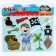 Stencil for babies "Young Pirate" with coloring