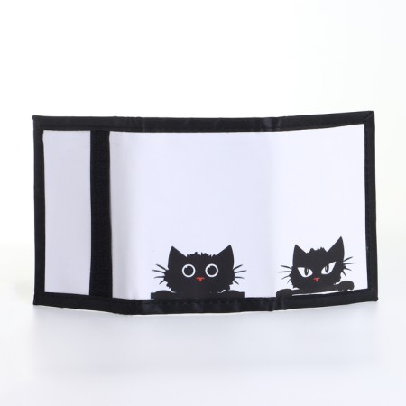 Children's wallet on Velcro "chosen", white color-3