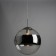 Galactica lamp, 1x40W E27, chromium color