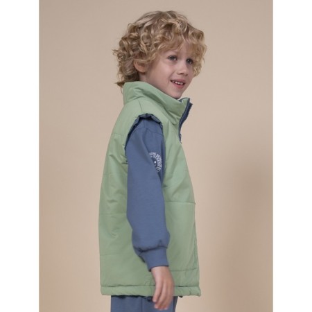 Vest for boys, height 146 cm, jeans color-13