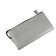 Wallet, magnet, 18 pockets, 1 department for trifles, n/k gray metallic