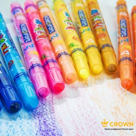 Loads wax 20 colors Crown Art Story, twisting rod, PVC, euro suspension-3