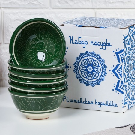 Set of Pial Rishtan "Patterns" 11cm, 6pcs in a gift package