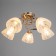 Luisa chandelier 5x60W E27 Gold 55x55x24cm