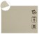 Binding cardboard 0.9 mm, 30 x 40 cm, 50 sheets, 540 g/m², gray