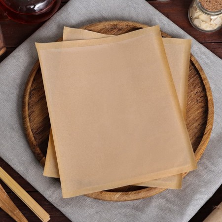 Baking packet with a window, craft, 21 x 25 cm-2