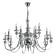 Causte "Consuelo", size 96x110x96 cm, 600W 15xe14